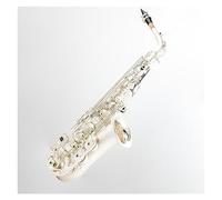Saxophone Professional Alto Saxophone Silvering Plated Wind Musical Instruments E Flat Sax With Mouthpiece