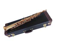 Saxophone Professional High-pitched Straight Saxophone Bb Brass Golden Sax Wind Instrument With Accessories