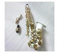 Saxophone Professional Performance Curved High-pitched Saxophone White Sax Musical Instrument With Mouthpiece