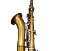 saxophone Professional Tenor Saxophone B Flat European Gold Antique Classic Carved Musical Instrument Tenor Sax (Color : Canvas bag)