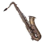 Saxophone Professional Tenor Saxophone Instrument B Flat Unique Antique Copper Brass Body Sax