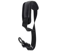 Saxophone PU Leather Neck Strap with Thick Soft Padded Adjustable Buckle Black Hook for Baritone Alto Soprano Sax Sax Leather Adjustable with Snap Hook