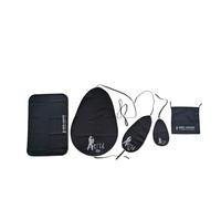 Saxophone Pull-Through 5 Piece Cleaning Set | Deluxe Microfibre Set containing 3 Separate Sized Cleaning Cloths Supplied with Draw-String Storage Pouch & Polishing Cloth | For Alto & Tenor Saxophones