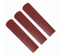 Saxophone Reed, 2.5 Saxophone Reeds, Long Lasting for Professional Alto Saxophones Beginner Instrument Lovers (Red)