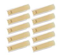 Saxophone Reeds Alto - 10-Pack Premium Arc Reeds, Versatile Music Tool for Practice, Live Shows, and Recitals | Band Instruments, Classroom Learning, Professional Performance, Stage Sessions, Wodwind