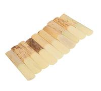 Saxophone Reeds, High Strength Alto Sax Parts Bamboo 10PCS for Instrument