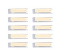 Saxophone Reeds Vivid Clear Sound Easy to Play Excellent Response Tenor Soprano Saxophone Reeds 10pcs High Durability for Beginners (Strength 3.0)