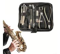 Saxophone Repair Tool Kit, Stainless Steel, Perfect For Saxophone, Clarinet, And Other Woodwind Instruments, Durable And Reliable 12PCS