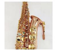 Saxophone Rose Gold Professional Alto Saxophone Eb High-end Gold-plated Alto Sax French Musical Instrument