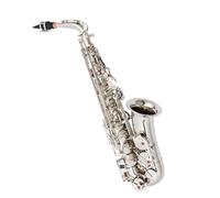 saxophone Saxophone Alto In E Flat For Beginners Entry Level Examination Professional Performance Electroplated White Nickel