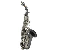 Saxophone Saxophone B Flat Professional Woodwind Instrument Black Nickel Curved Sax With Box Musical Instrument Accessories