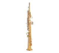 Saxophone Saxophone BB Black Nickel Gold Silver Plated Gold Lacquerwhite Copper Split Saxophone Sax Instrument (Color : Split paint gold)