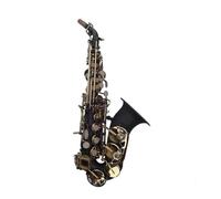 Saxophone Saxophone Exquisite Carved Flower Black Nickel Gold Surface B Tone Sax Brass Instrument With Case