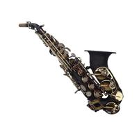 Saxophone Saxophone Exquisite Carved Flower Black Nickel Gold Surface B Tone Sax Brass Instrument With Case