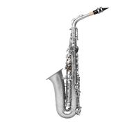 saxophone Saxophone White Copper Body Frosted Alto E-flat Saxophone Instrument Orchestra Professional Performance
