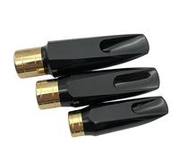 Saxophone semi-metal mouthpiece ABS material plus copper alto/soprano/tenor saxophone mouthpiece (Color : Tenor 5c)