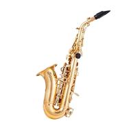 saxophone set B Flat Treble Bent Pipe Saxophone Adult Small Bent Pipe Instrument Beginners Entrance Exam Gold Grade Beginner Exam