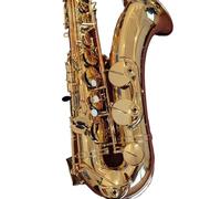 saxophone set Bb Professional Tenor Saxophone Comfortable Feel Tenor Sax Jazz Instrument (Color : 62 leather bag)