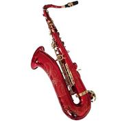 saxophone set Bb Tenor Saxophone Brass Body Golden Red Gold Key Sax With Mouthpiece