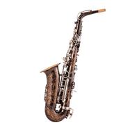 saxophone set E Flat Alto Saxophone Woodwind Instrument Beginner's Exam Professional Performance Black Nickel Silver