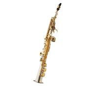 saxophone set Japan Bb Professional High-pitched Saxophone White Copper Gold-plated B-tune Instrument