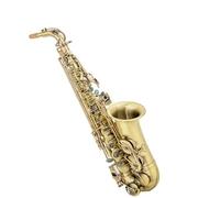 saxophone set Profession Alto Eb Saxophone Brass Antique Copper Sax Performance Musical Instrument With Case Accessories (Color : Light Grey)