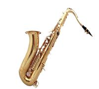 saxophone set Professional Level B Flat Tenor Saxophone Brass Lacquered Gold Sax Mouthpiece Patches Pads Reeds Bend Neck