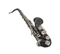 saxophone set Woodwind Instruments Bb Saxophone Silver And Black Nickel Surface Musical Instruments Sax With Case Mouthpiece