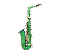 Saxophone Sets Green Alto Saxophone In E Flat Major Beginner Practice Orchestral Performance
