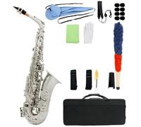 Saxophone Sets Professional E Flat Alto Saxophone With Brass Body And Optimized Bend Design(3)