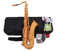 Saxophone Sets Professional Gold Tone Bb Tenor Saxophone With Case