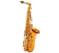 Saxophone Sets Rose Gold Engraved Alto Saxophone In E Flat With Case And Accessories(1)