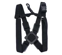 Saxophone Shoulder Strap, Adjustable Nylon Sax Strap Harness Musical Instrument Accessory, for Both Small and Large Sax