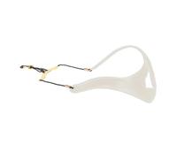 Saxophone Shoulder Strap Saxophone Strap, PU Leather,Sax Strap Sax Harness for Alto, Saxophone, Music Lovers Gifts, White