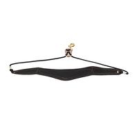 Saxophone Single Shoulder Strap Soft Padded Harness for Neck Pressure Relief Soprano Tenor Alto Sax Black