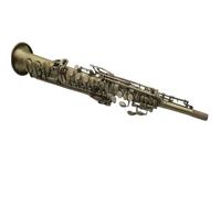saxophone Soprano Saxophone B Flat Retro Sax Antique Musical Instrument With Case
