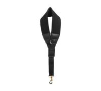 Saxophone Stand - 14.76 Inches Adjustable Leather Straps for Instrument, Cushioned Carrier with English Horn Bass, Strap for Clarinet, Musicians, Concerts, Stage Playing, and Secure Fits