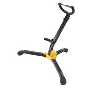 Saxophone Stand Foldable Adjustable with Soft Padded Arms, Stable Tripod Legs for Alto & Tenor Saxophones, Metal Alloy Material