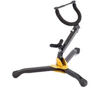 Saxophone Stand - Heavy Duty Metal Instrument Stand Rack, Foldable Non Slip Stand | Portable Adjustable Frame Design, Secure Rest Point For Alto Tenor Sax In Configuration