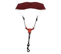 Saxophone Strap Adjustable Neck Strap Saxophone Harnesses Leather Padded Soft Neck Slings Comfortable To Wear