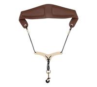 Saxophone Strap Adjustable Neck Strap Saxophone Harnesses Leathers Padded Soft Neck Slings Comfortable And Breathability