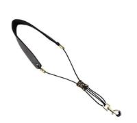 Saxophone Strap Lanyard Neck Strap Tenor Treble Saxophone Strap Adult Student Accessories (Color : Bk)