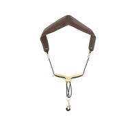 Saxophone Strap Neck Sax Shoulder Sling Neckband Adjustable Straps Harness Alto Metal Accessories Snap Lanyard (Color : Brown)