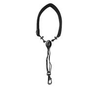 Saxophone Strap - Nylon+leather Alto Saxophone Neck Strap, Musical Instruments Neck Strapp, Thick Sax Padded Band,for Baritone Bassoon Cork Alto Saxophonee Tenor Clarinet Bass Soprano Horn