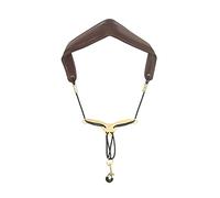 Saxophone Strap Saxophone Neck Strap with Soft PU Leather Padded Suitable for Soprano Clarinet Oboe Saxophone