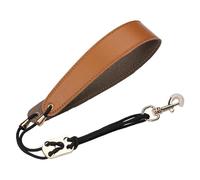 Saxophone Strap Treble Alto Tenor Sling Strap Hanging Neck Strap Widening Saxophone Shoulder Strap(Brown)