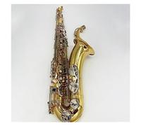 Saxophone Tenor Saxophone B-tuned High-end Gold-plated Body Silver-plated Button Tenor Sax Instrument With Case