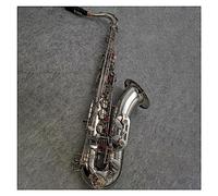 Saxophone Tenor Saxophone Musical Instruments Silver Bb Tune Saxophone Professional-grade With Mouthpieces Case