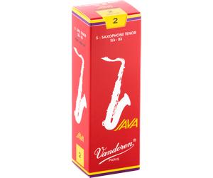 Saxophone Tenor Sib/Bb Vandoren JAVA RED Reeds - Box of 5 Reeds
