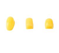 Saxophone Thumb Rest Cushions, 3PCS Saxophone Silicone Thumb Protectors Sax Side Button Pads Palm Key Risers Wind Instrument Parts (CC20 Yellow)